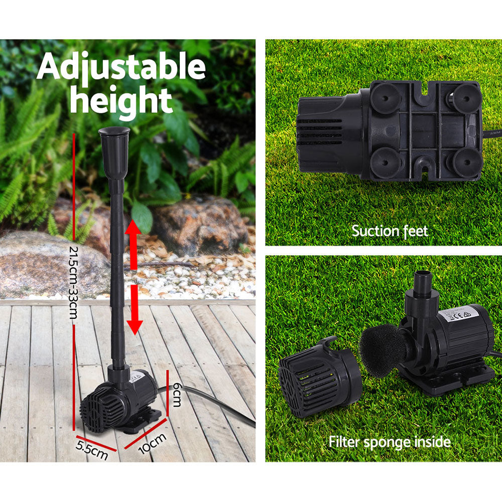 Gardeon Solar Submersible Pond Pump