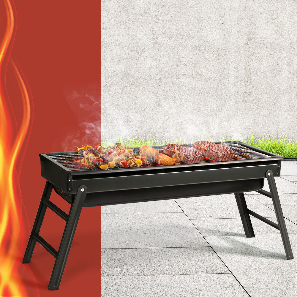 Grillz BBQ Charcoal Foldable Grill
