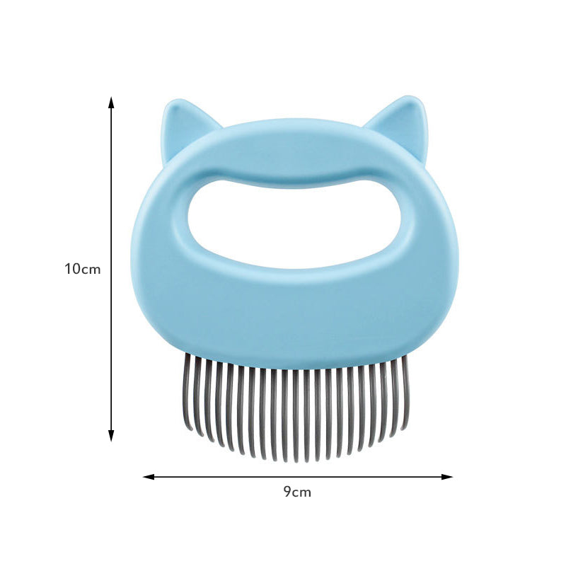 Pet Massage Brush for Gentle Grooming and Loose Hair Removal