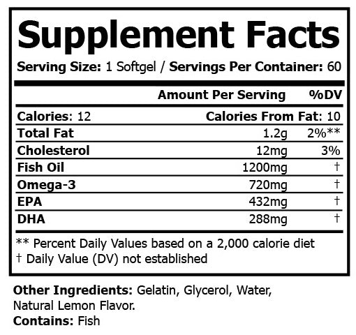 Pure Omega-3 - Potent Support for Brain, Heart & Joints