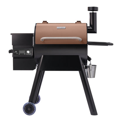 Wood Pellet Grill Smoker Outdoor Electric BBQ Grill 575 Sq.in