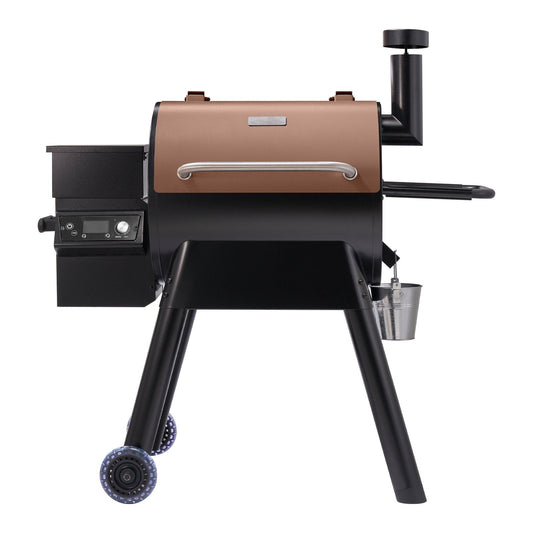 Wood Pellet Grill Smoker Outdoor Electric BBQ Grill 575 Sq.in