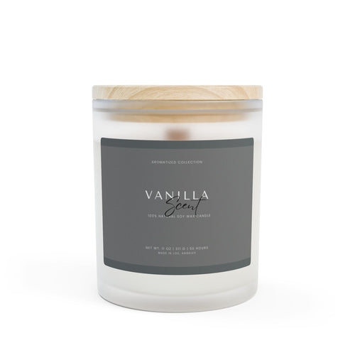 Vanilla Scented Candle - 50 Hour Burn Time