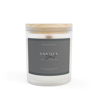 Vanilla Scented Candle - 50 Hour Burn Time