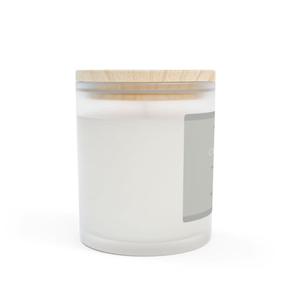 Cinnamon & Chai Soy Wax Candle in Frosted Glass