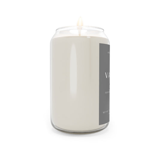 Vanilla Bean Scented Soy Candle, 70 Hours Burn Time