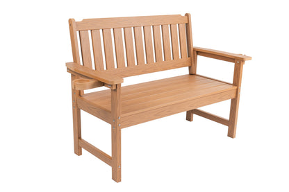 Weather Resistant Garden Bench for Patio, Porch & Park