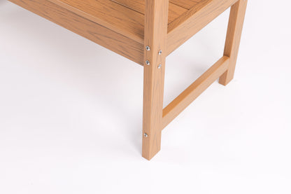 Weather Resistant Garden Bench for Patio, Porch & Park