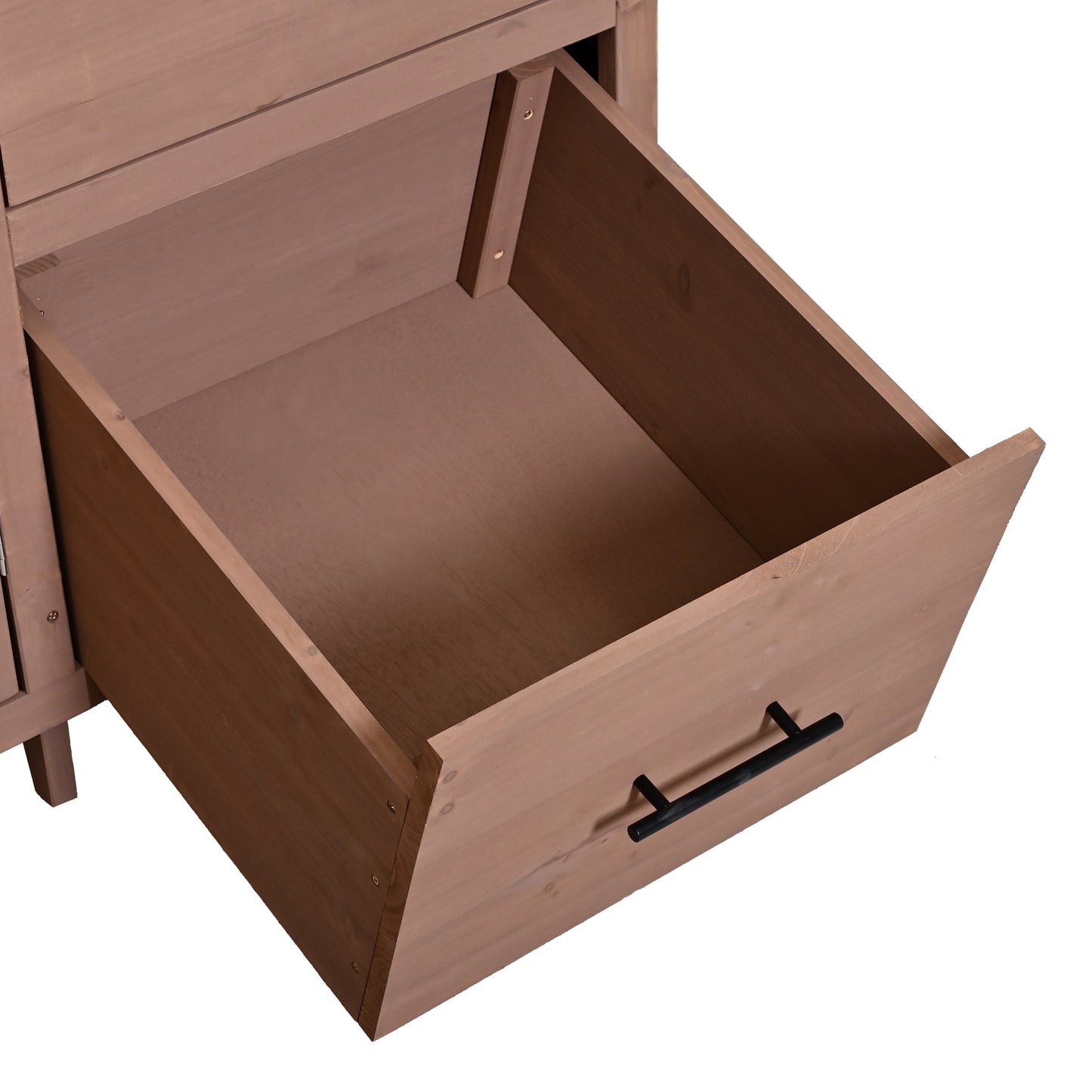 Farmhouse Patio Potting Bench, 44.6''x19.5'' Large Freestanding Garden