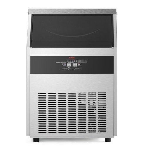 160lbs/24H Commercial Ice Maker with 66lbs Storage Capacity