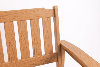 Weather Resistant Garden Bench for Patio, Porch & Park