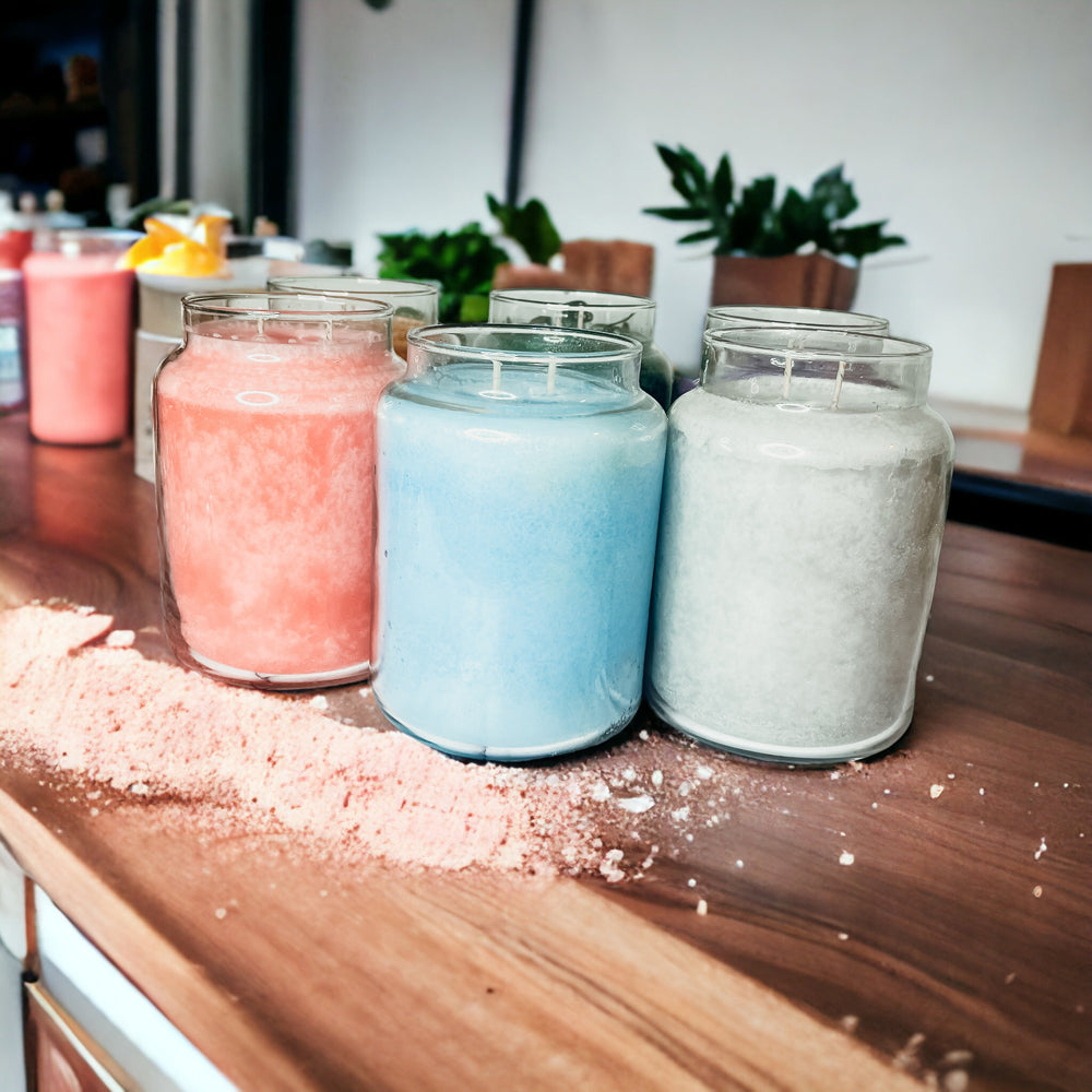 XL Candles 24oz with Double Wick - 150+ Hour Burn Time