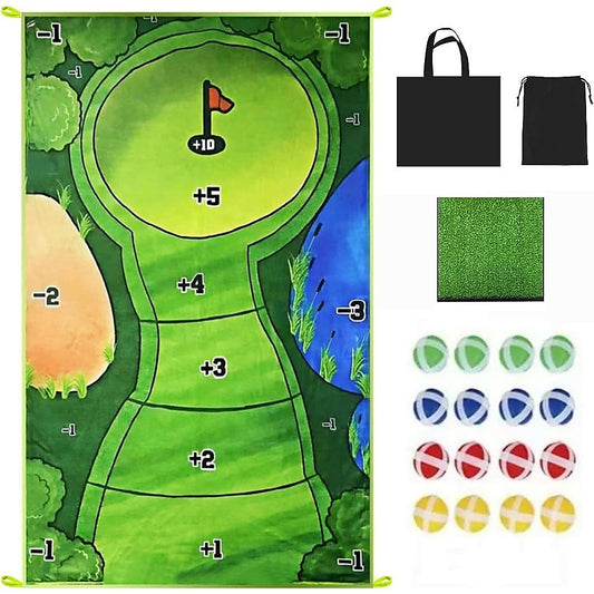 Casual Indoor Golf Putting Practice Set Golf Party Game Mats