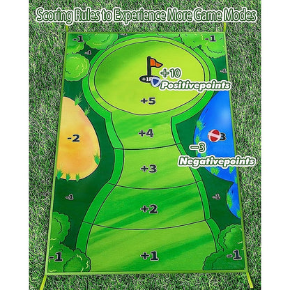 Casual Indoor Golf Putting Practice Set Golf Party Game Mats