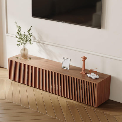 Mid Century Modern TV Stand Solid Wood Console 65 Inch TV