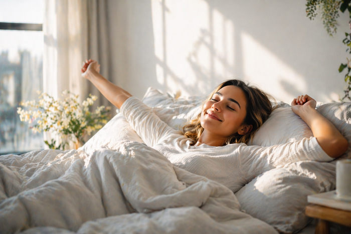 Waking up rested