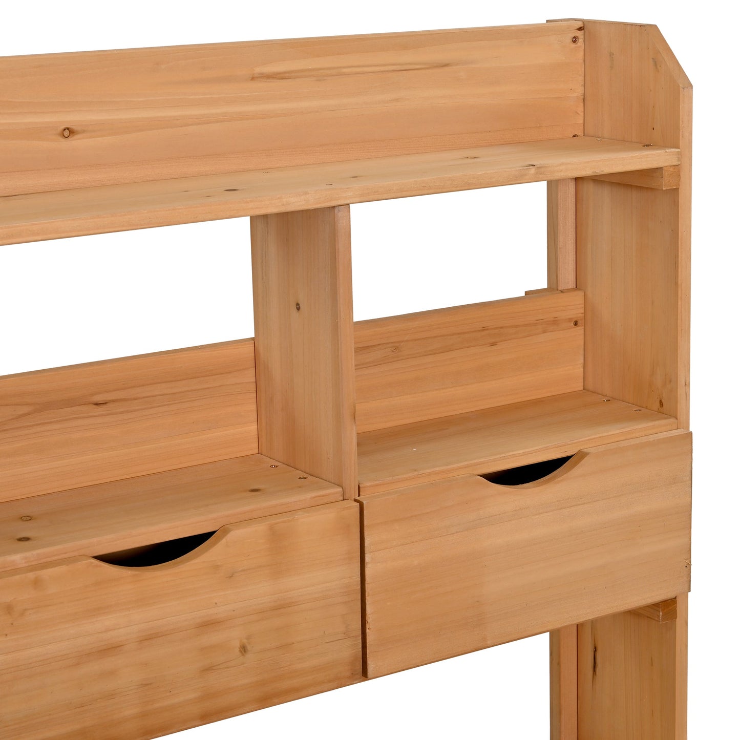 Farmhouse Patio Potting Bench, 44.6''x19.5'' Large Freestanding Garden