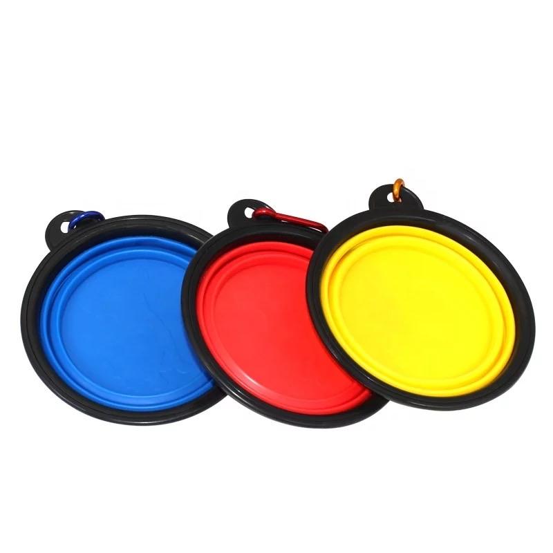 Collapsible Silicone Travel Pet Bowl – Portable & Space-Saving
