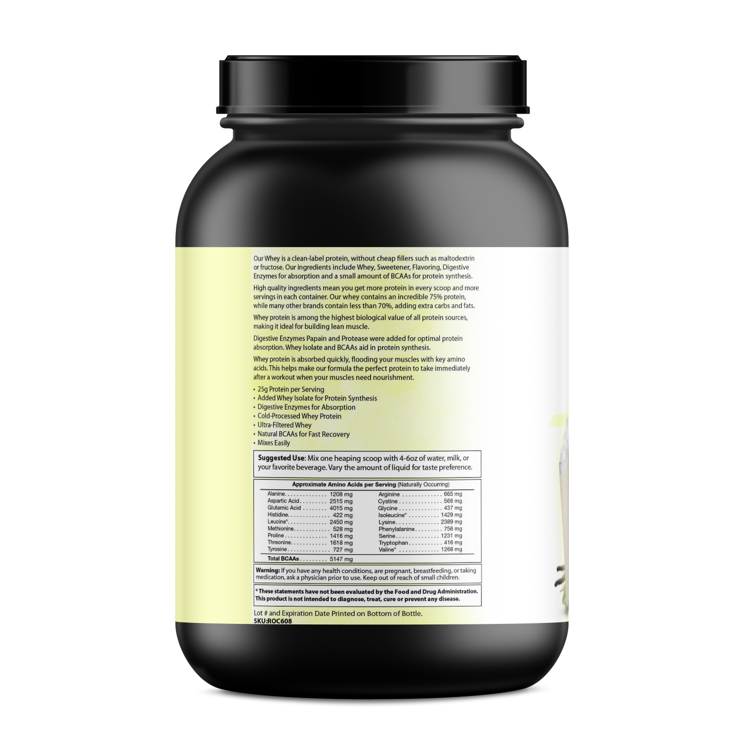 Absolute Whey – Vanilla | Clean, Fast-Absorbing Protein