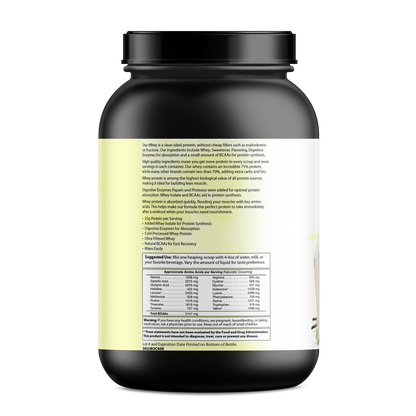 Absolute Whey – Vanilla | Clean, Fast-Absorbing Protein