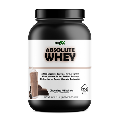 Absolute Whey – Chocolate | Smooth Muscle Recovery Protein