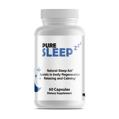 Pure Sleep All-Natural Sleep Support Supplement