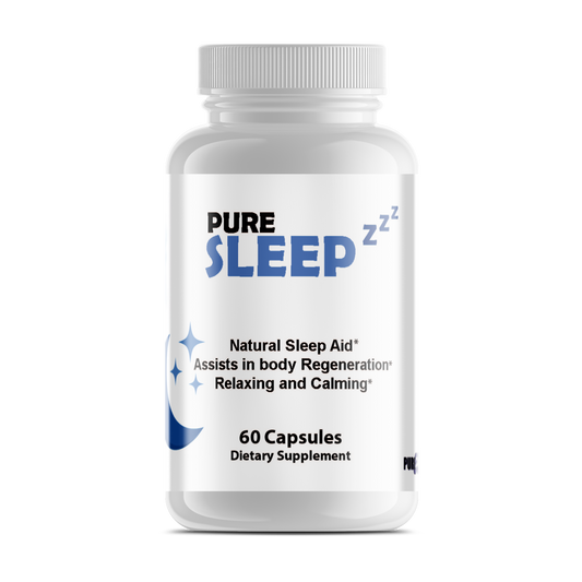 Pure Sleep All-Natural Sleep Support Supplement