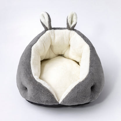 Fast Shipping Bunny Ear Design Pet Bed