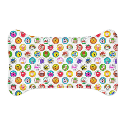 Personalized Pet Feeding Mats with Non-Slip Foam Core