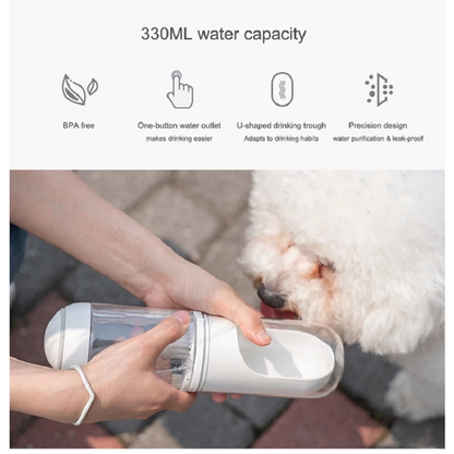 Outdoor Travel Pet Water Dispenser for Dogs and Cats