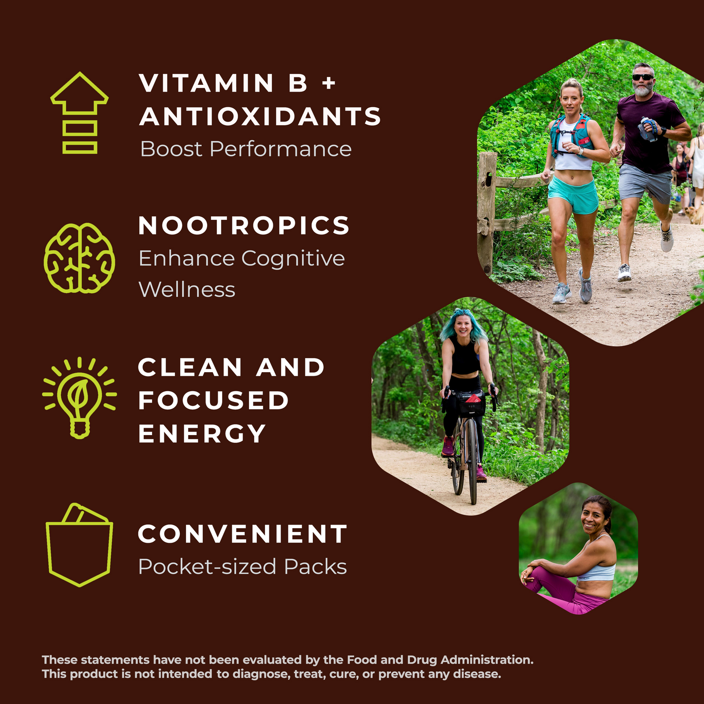 Mocca Shots Energy Gummies with Caffeine – Coconut Pineapple 12-Pack