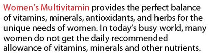 Pure Multi-Vitamins Women – Complete Daily Nutritional Support