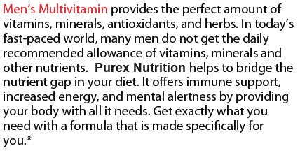 Pure Multi-Vitamins Mens - Complete Health Support
