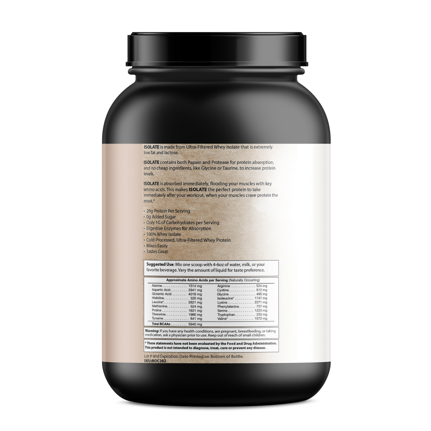 Pure Whey Isolate - Chocolate | Ultra-Clean Muscle Fuel