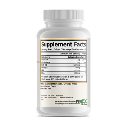 Pure Omega-3 - Potent Support for Brain, Heart & Joints