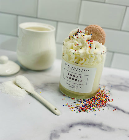 Soy Wax Candle Sugar Cookie Scent 11oz or 18oz