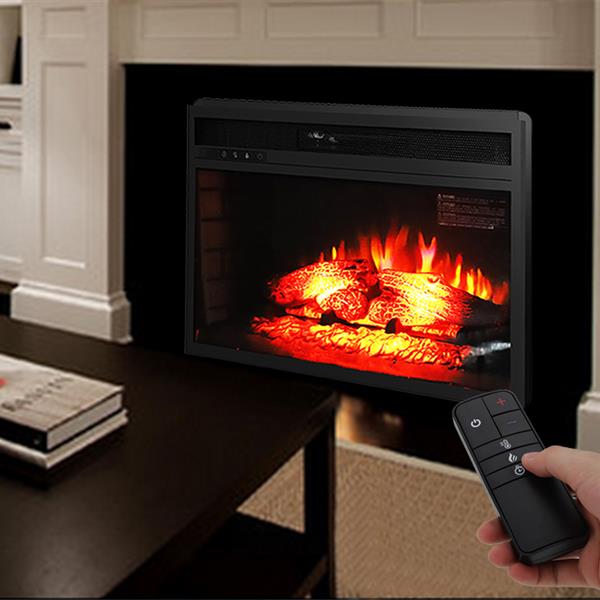 26 inch 1500w Embedded Fireplace Inclined Wall Tile