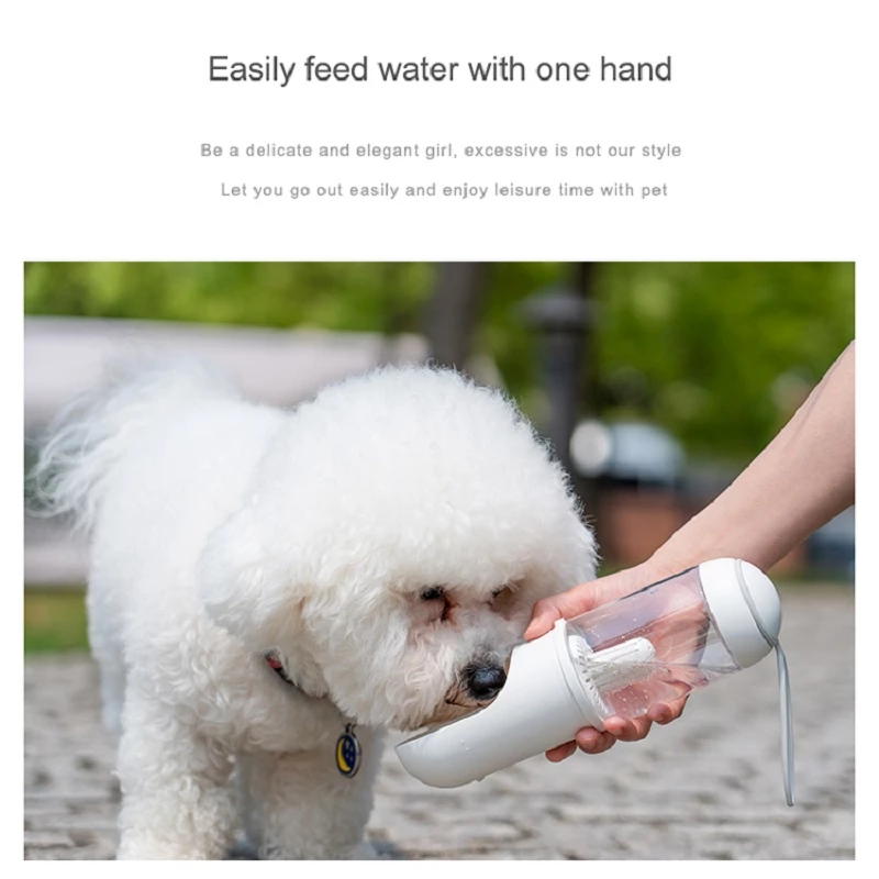 Outdoor Travel Pet Water Dispenser for Dogs and Cats