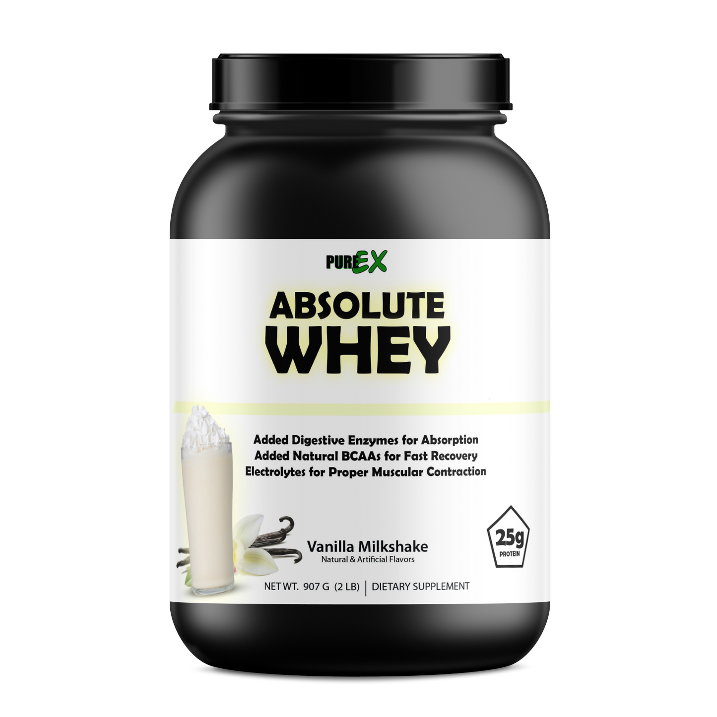 Absolute Whey – Vanilla | Clean, Fast-Absorbing Protein