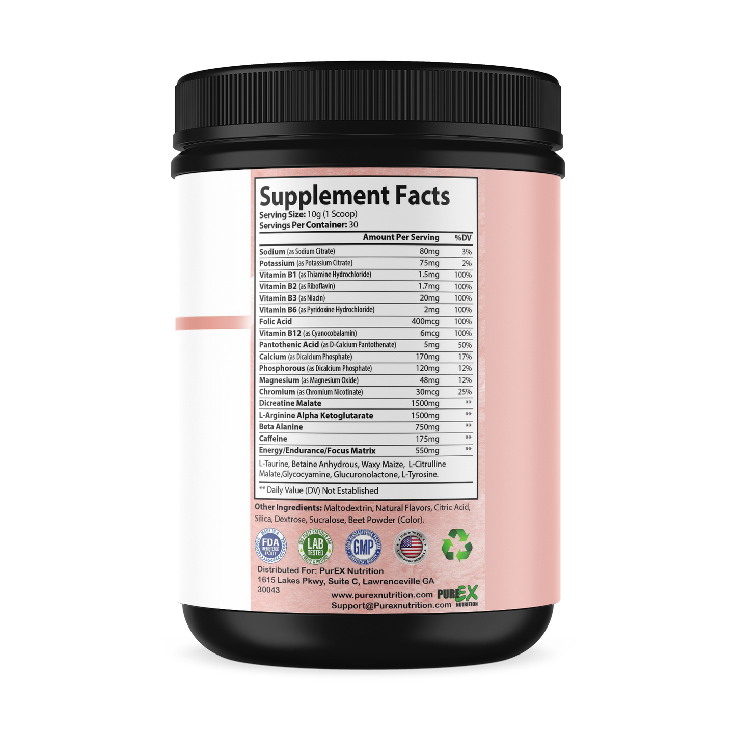 Pure Energy – Honeydew Watermelon Pre-Workout Fuel