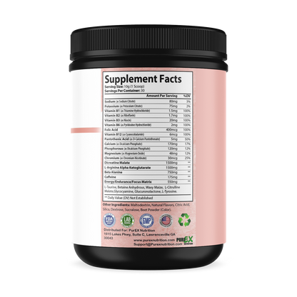 Pure Energy – Honeydew Watermelon Pre-Workout Fuel