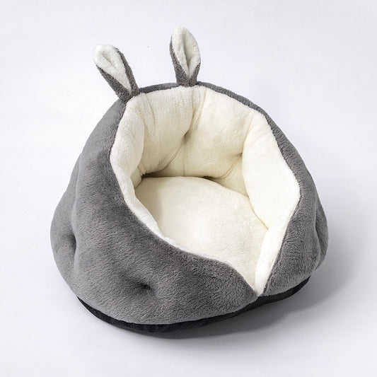 Fast Shipping Bunny Ear Design Pet Bed