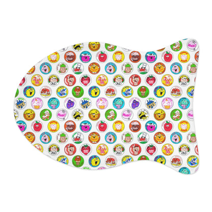 Personalized Pet Feeding Mats with Non-Slip Foam Core