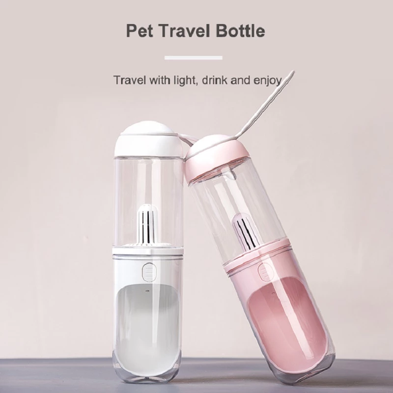Outdoor Travel Pet Water Dispenser for Dogs and Cats