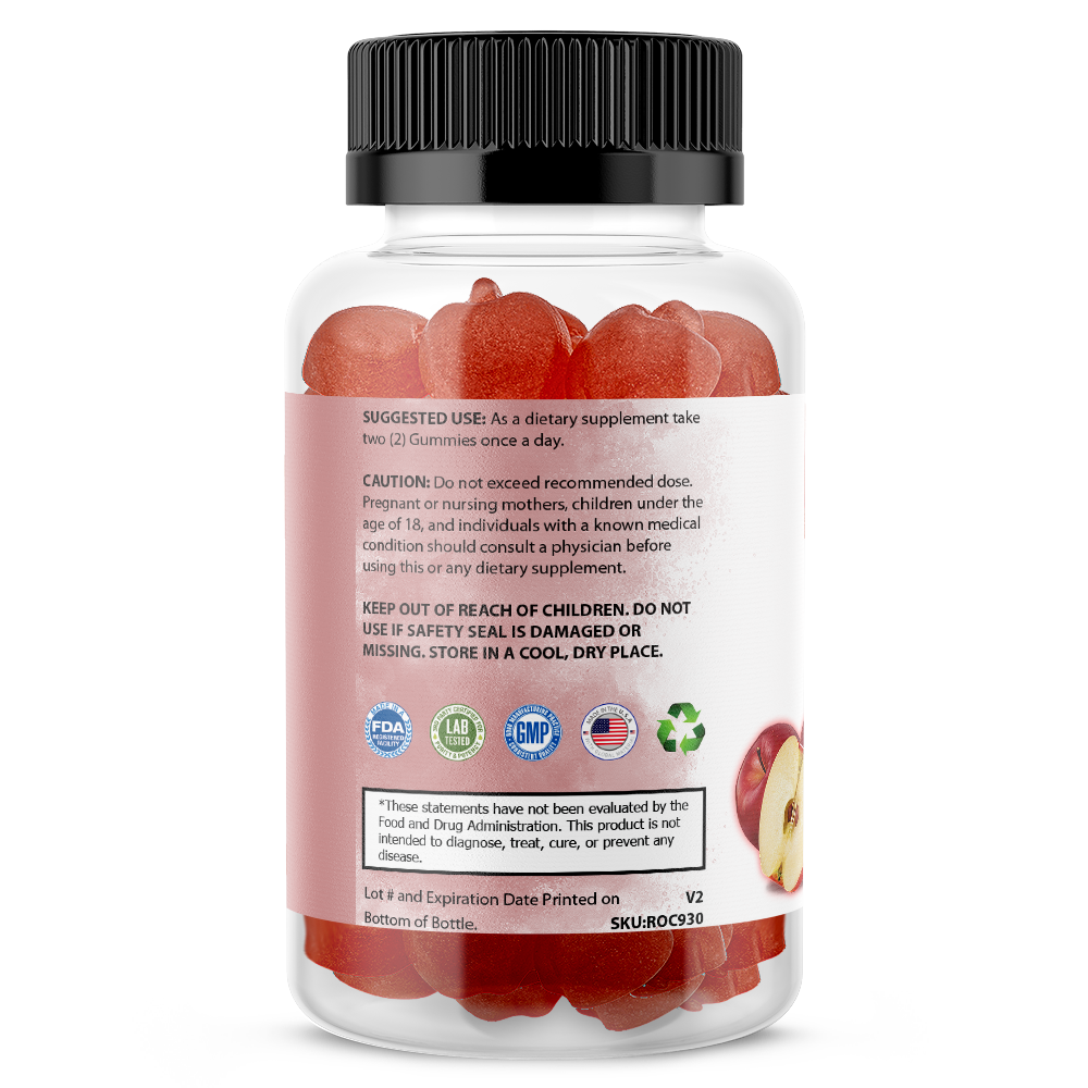 Pure Apple Cider Vinegar Gummies – Tasty Digestive & Appetite Support