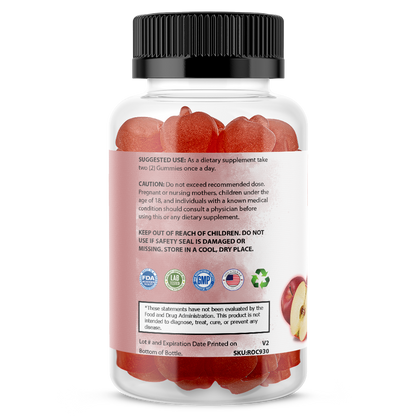 Pure Apple Cider Vinegar Gummies – Tasty Digestive & Appetite Support