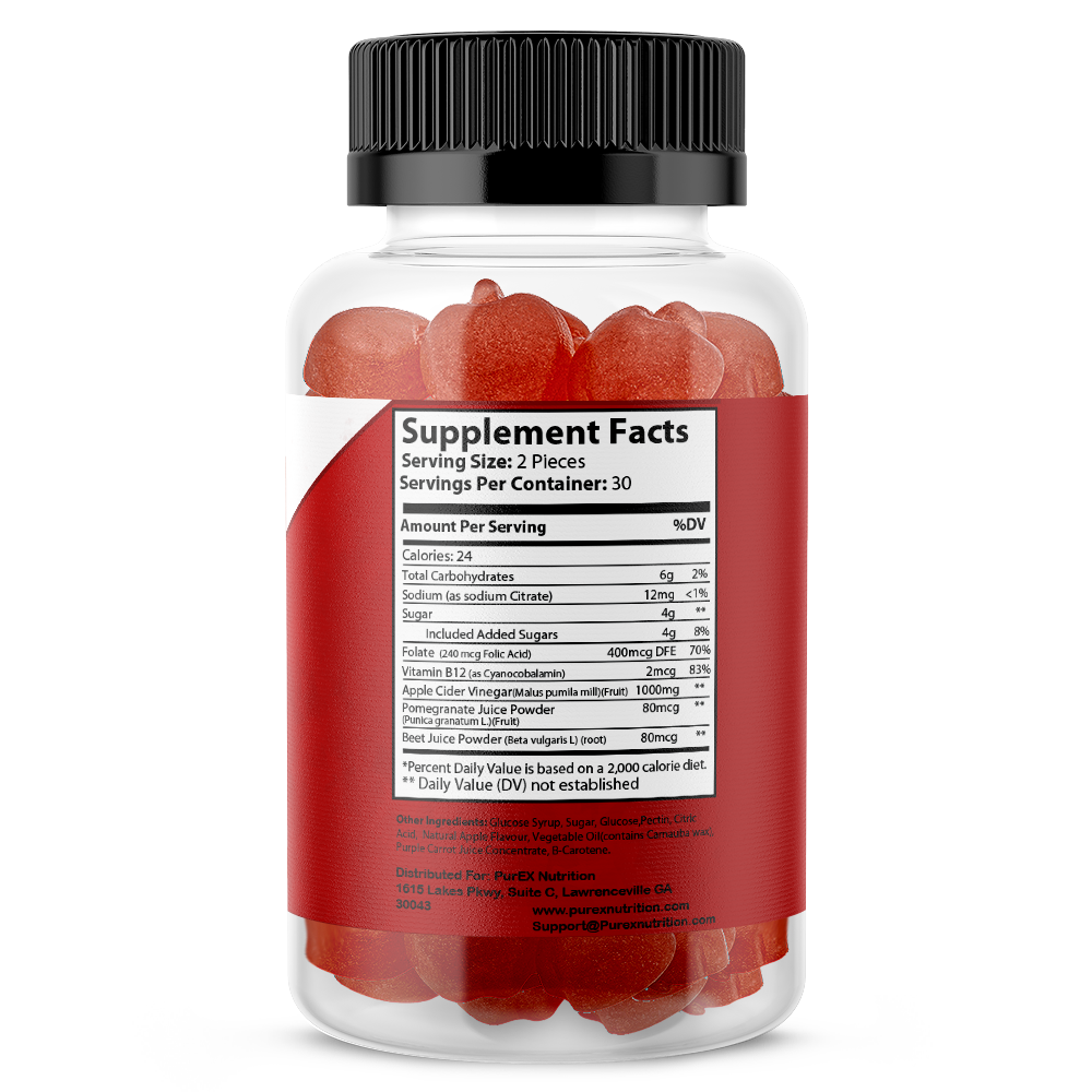 Pure Apple Cider Vinegar Gummies – Tasty Digestive & Appetite Support