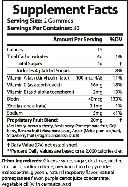 Pure Superfruit Gummies – Tasty Daily Immune Boost