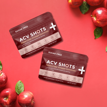 Apple Cider Vinegar Shots | 12-Pack Sugar-Free Gummies