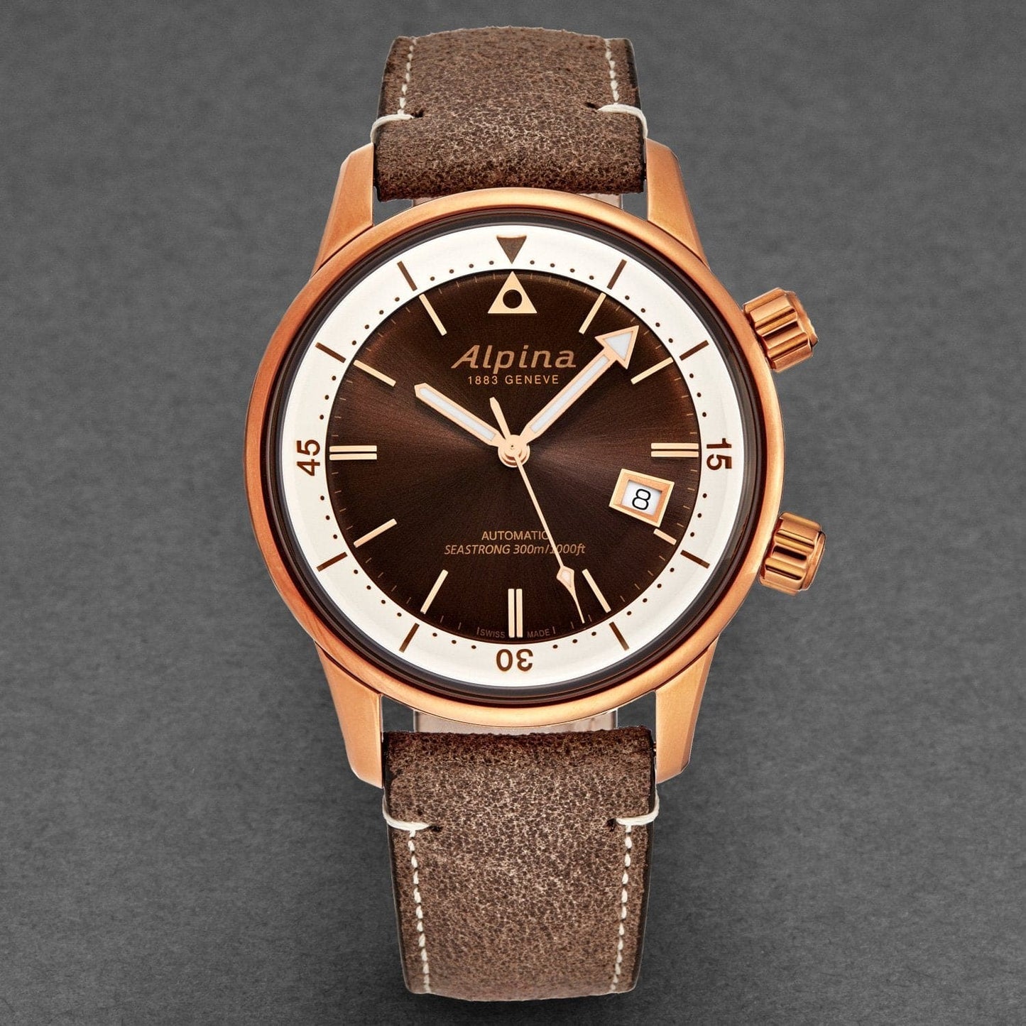 Alpina Men's AL525BRC4H4 'Seastrong' Diver Heritage Watch